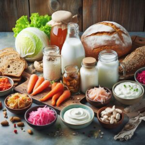 Fermented foods for gut health