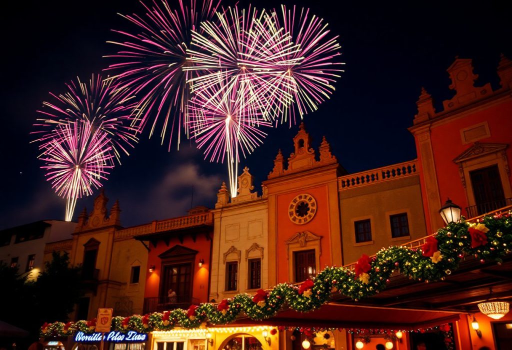 Fireworks Celebrate Tradition at La Alborada, San Miguel