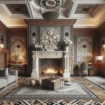 Natural Stone Tiling for Fireplaces in Clackmannanshire