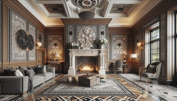 Natural Stone Tiling for Fireplaces in Clackmannanshire