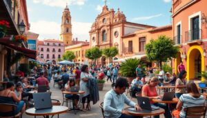 Digital nomad lifestyle in San Miguel de Allende