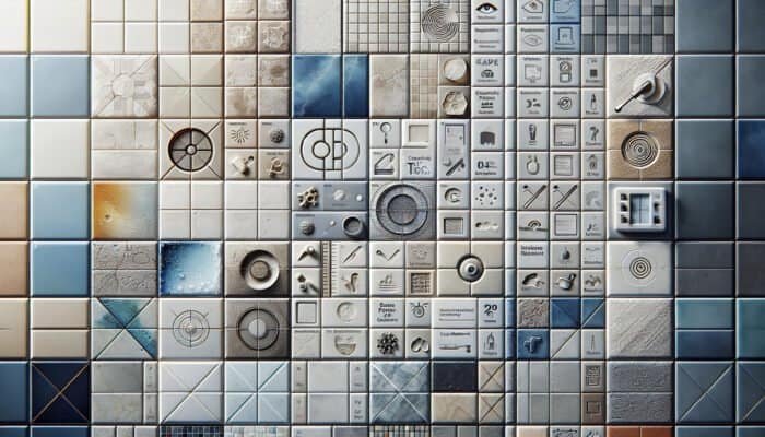 Clean, sealed tile and grout with a protective sheen, highlighting stain resistance and ease of maintenance.
