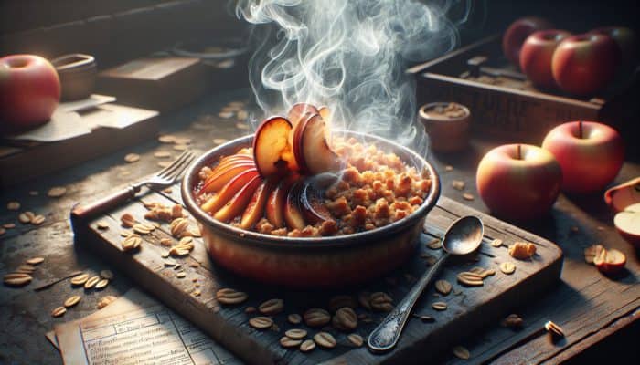 Smoked Apple Crisp: Delicious Fall Dessert with Oat Topping