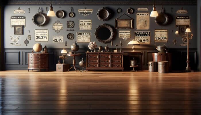Efficiently clearing a UK home filled with antiques: A beautifully arranged room showcasing various antiques, assessed for their value, condition, and sentimental significance, emphasizing rare pieces for an effective clearance.