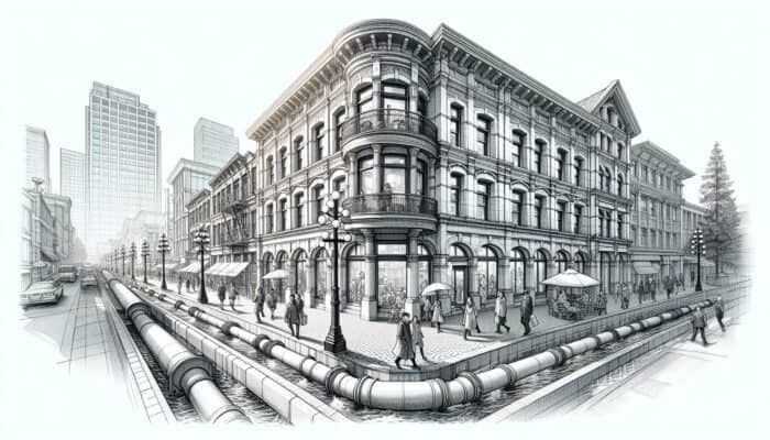 Perimeter Drainage Solutions for Vancouver’s Gastown Region